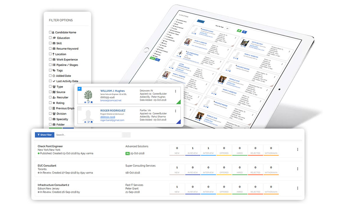 Applicant tracking and onboarding in ProWizard